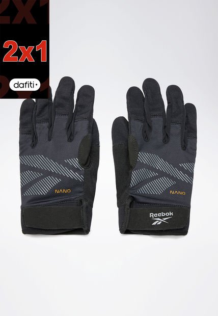 Guantes Negro-Gris Reebok United By Fitness