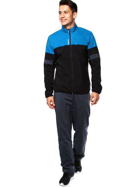 Sudadera Azul-Negro Reebok El Ts Woven - Compra Ahora | Dafiti Colombia