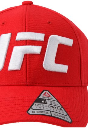 Gorra Roja-Blanco Reebok Ufc baseball