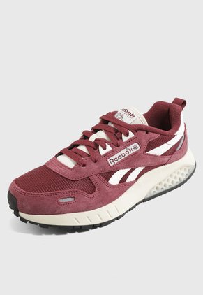Tenis Lifestyle Borgoña-Marfil-Blanco Reebok Classic Leather Hexalite +