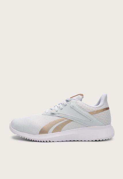 Tenis Training Gris-Blanco-Dorado Reebok Fluxlite