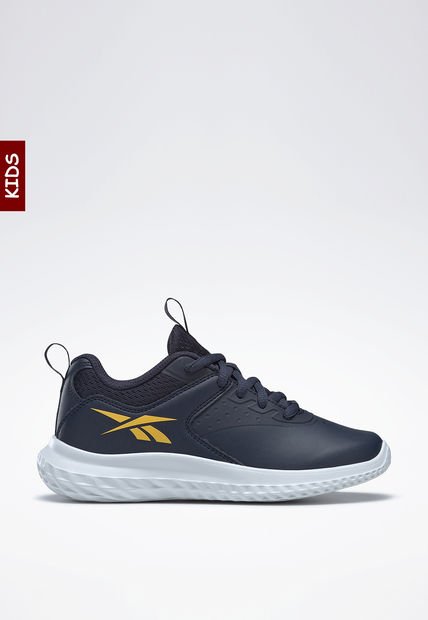 Tenis Running Azul Navy-Amarillo-Blanco Reebok Rush Runner 4.0 SY