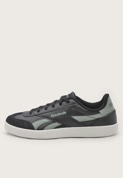 Tenis Lifestyle Negro-Gris-Blanco Reebok Smash Edge S