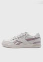 Tenis Lifestyle Beige-Lila Claro Reebok Court Advance Clip de Reebok