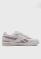 Tenis Lifestyle Beige-Lila Claro Reebok Court Advance Clip de Reebok
