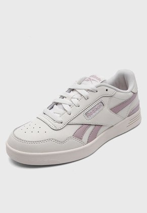 Tenis Lifestyle Beige-Lila Claro Reebok Court Advance Clip