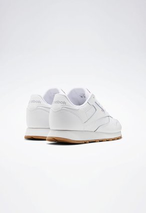 Tenis Running Blanco-Café Reebok Classic Leather Junior