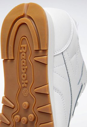 Tenis Running Blanco-Café Reebok Classic Leather Junior