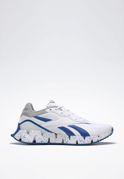 Tenis Running Blanco-Gris-Azul Reebok Zig Dynamica 4