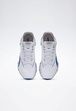 Tenis Running Blanco-Gris-Azul Reebok Zig Dynamica 4