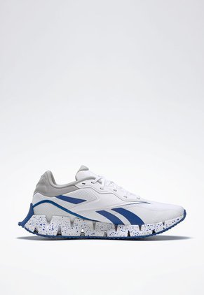Tenis Running Blanco-Gris-Azul Reebok Zig Dynamica 4