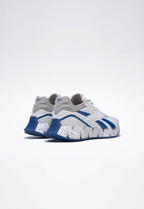 Tenis Running Blanco-Gris-Azul Reebok Zig Dynamica 4