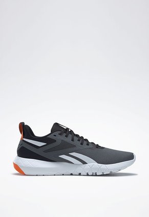 Tenis Training Gris-Blanco-Naranja Reebok Flexagon Force 4
