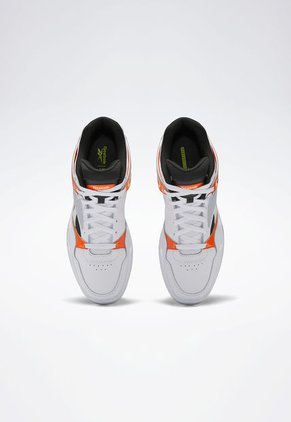 Tenis Lifestyle Blanco-Negro-Naranja Reebok Royal BB4590