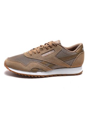 Tenis Running Café Reebok Cl Nylon ripple Mu