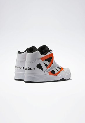 Tenis Lifestyle Blanco-Negro-Naranja Reebok Royal BB4590