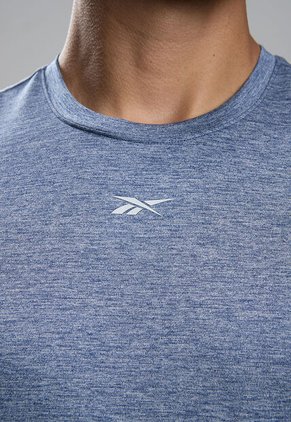 Camiseta Reebok Id Train Melange Azul