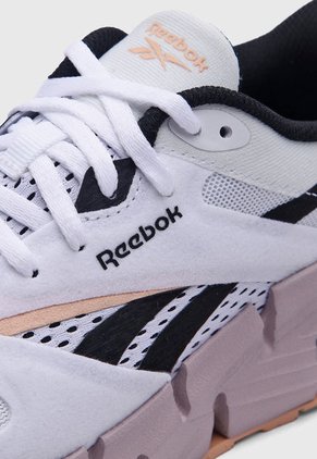 Tenis Running Blanco-Lila-Negro Reebok Zig Dynamica 5