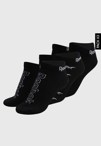 Medias X3 Reebok Found Negro Reebok