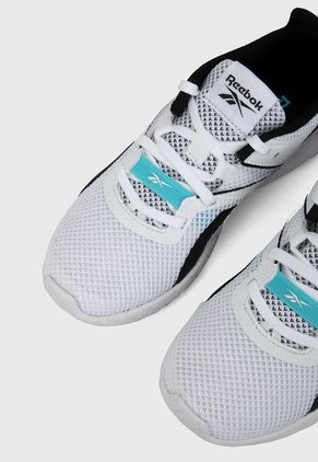 Tenis Training Blanco-Negro-Rosa Reebok Mega Flexagon