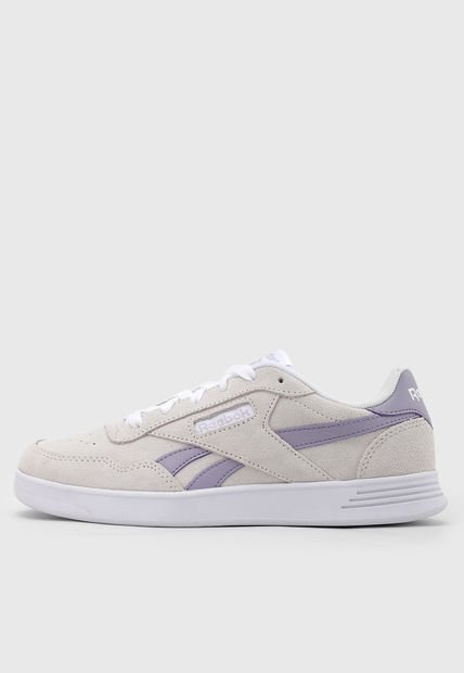 Tenis Lifestyle Beige-Lila-Blanco Reebok Court Advance