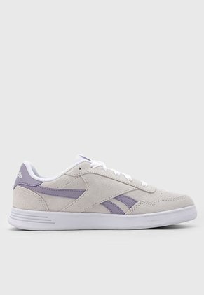 Tenis Lifestyle Beige-Lila-Blanco Reebok Court Advance