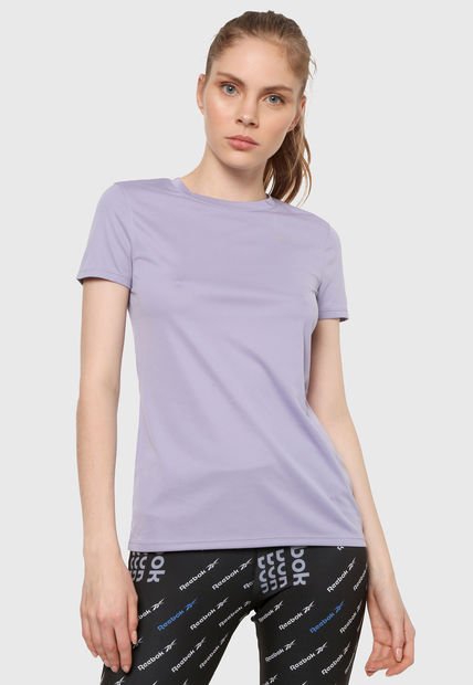 Camiseta Lila Reebok Essentials Speedwick - Compra Ahora | Dafiti Colombia
