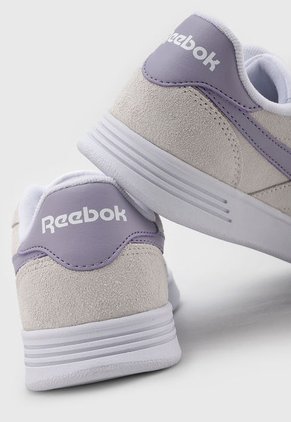 Tenis Lifestyle Beige-Lila-Blanco Reebok Court Advance