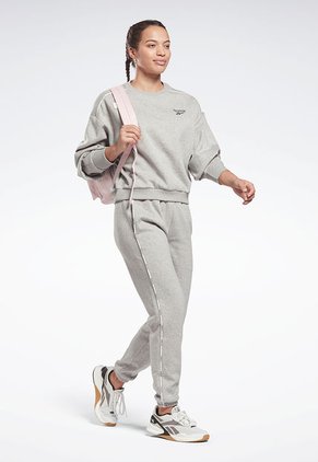 Sudadera Gris Reebok