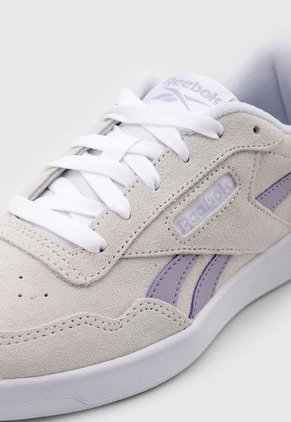Tenis Lifestyle Beige-Lila-Blanco Reebok Court Advance