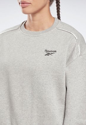 Sudadera Gris Reebok