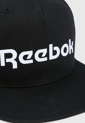 Gorra Negro-Blanco Reebok Active Core Linear Logo