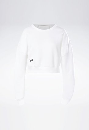 Buzo Blanco-Negro Reebok Redondo MYT