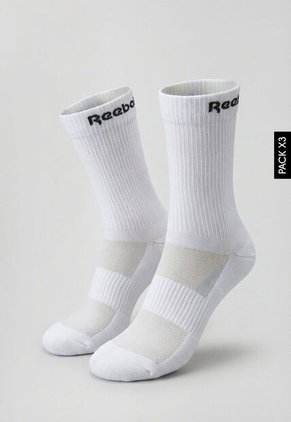 Medias X3 Reebok Blanco