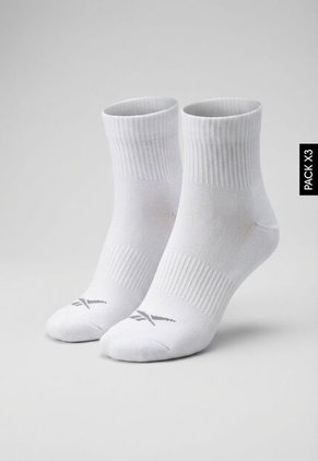 Medias X3 Reebok Blanco