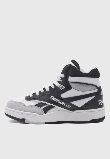 Tenis Lifestyle Blanco-Negro-Gris Reebok BB 4000 II MID