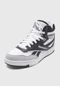 Tenis Lifestyle Blanco-Negro-Gris Reebok BB 4000 II MID de Reebok