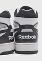 Tenis Lifestyle Blanco-Negro-Gris Reebok BB 4000 II MID de Reebok