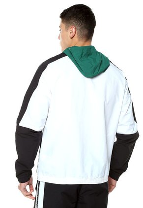 Chaqueta Blanco-Negro-Verde Reebok Wor MYT Woven