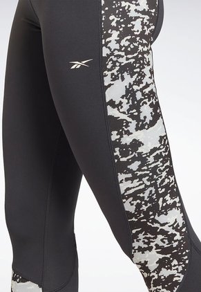 Leggings Gris-Blanco Reebok