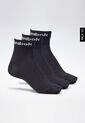 Medias X3 Reebok Active Core Negro de Reebok