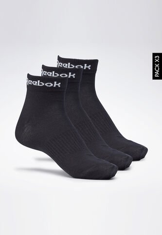 Medias X3 Reebok Active Core Negro Reebok