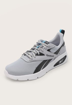 Tenis Lifestyle Gris-Blanco-Negro Reebok Rider V