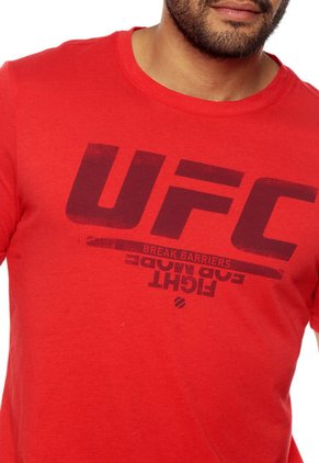 Camiseta Roja Reebok UFC FG LOGO TEE