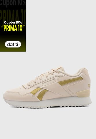 Tenis Lifestyle Reebok Glide Ripple Clip Rosa Nude Reebok