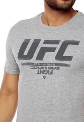 Camiseta Gris Reebok UFC FG LOGO TEE
