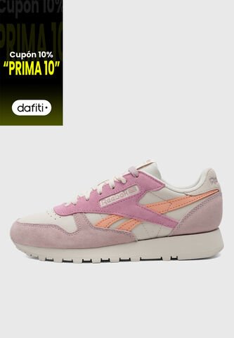 Tenis Lifestyle Reebok Classic Leather Beige Reebok
