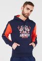 Hoodie Azul Navy- Rojo-Blanco Reebok BB Iverson Fleece de Reebok