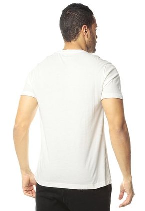 Camiseta Blanco Hueso Reebok Ufc Fg Logo Tee