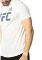 Camiseta Blanco Hueso Reebok Ufc Fg Logo Tee de Reebok